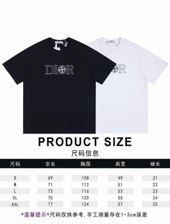 Dior T Shirts Short _SKUDiorS-2XL12dtrA60216155